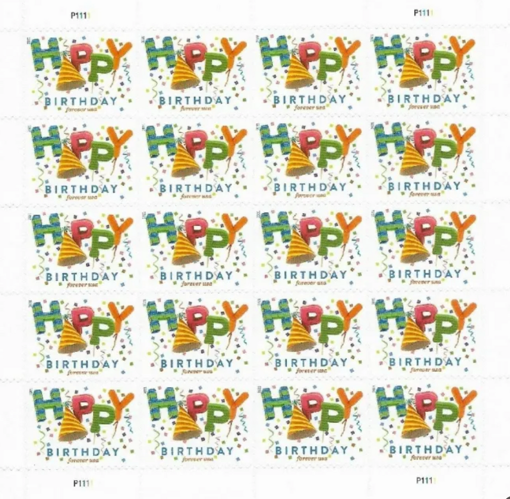 Happy Birthday Forever First Class Postage Stamps