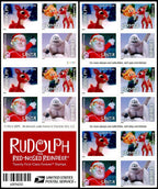 First Class Forever Stamps – Rudolph the Red-Nosed Reindeer