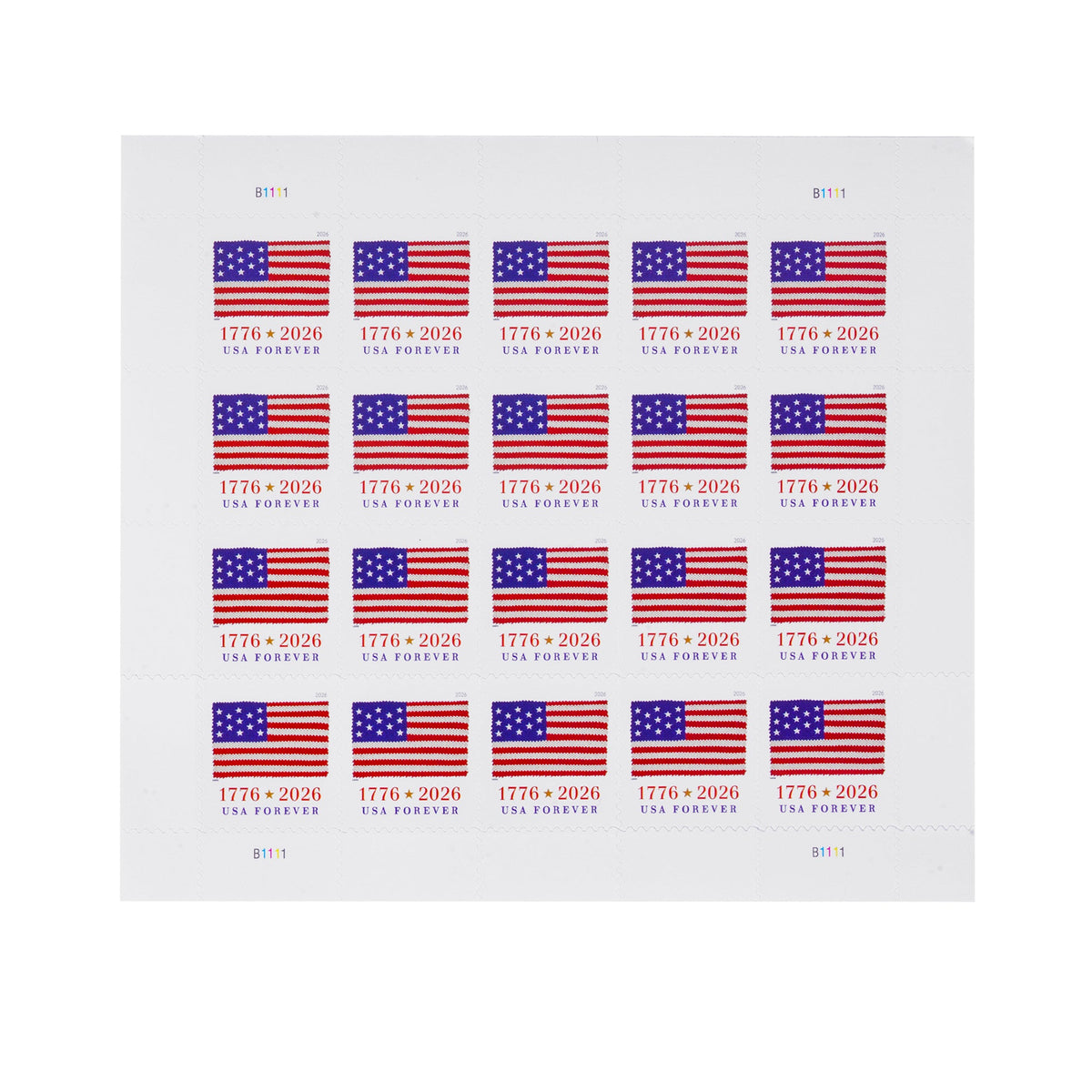 2026 US Flags Rolls / Booklets / Sheets Forever First Class Postage Stamps USPS