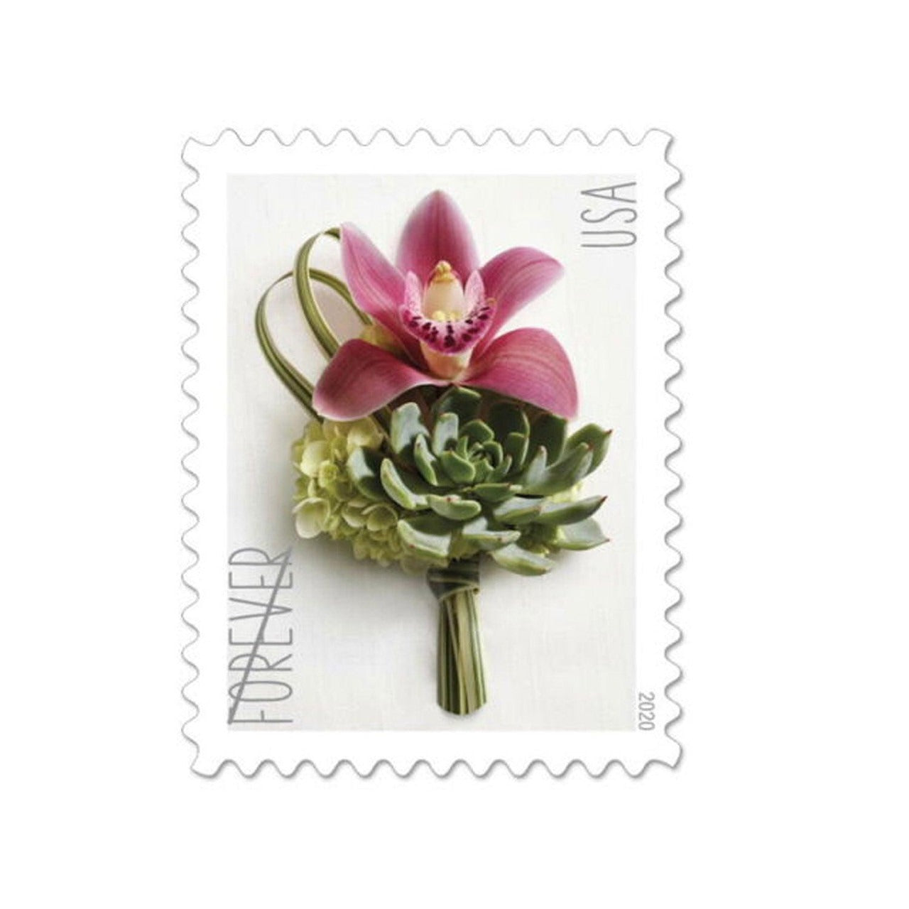 Contemporary Boutonniere Forever First Class Postage Stamps