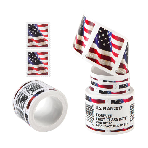 U.S. Flag 2017 Forever First Class Postage Stamps 