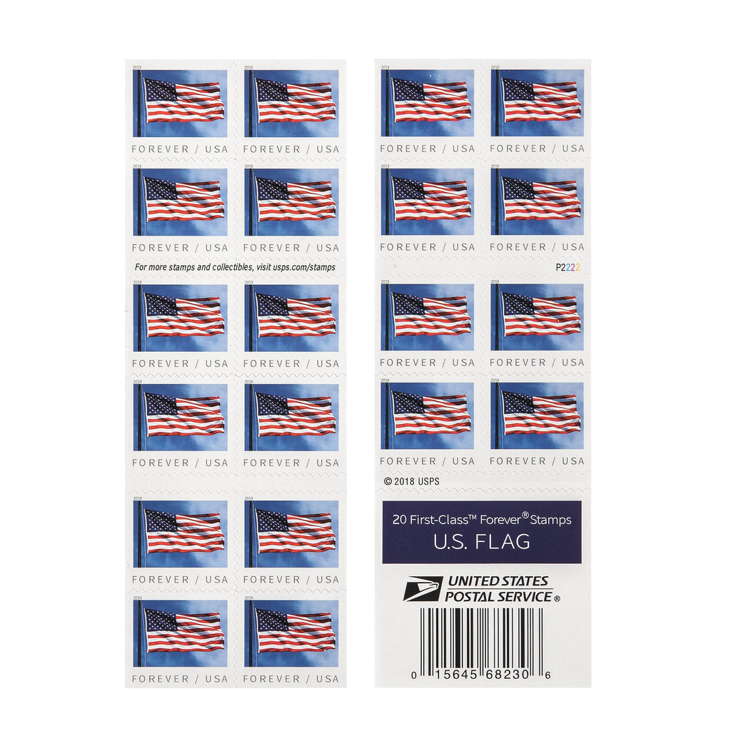 U.S. Flag 2019 Forever First Class Postage Stamps