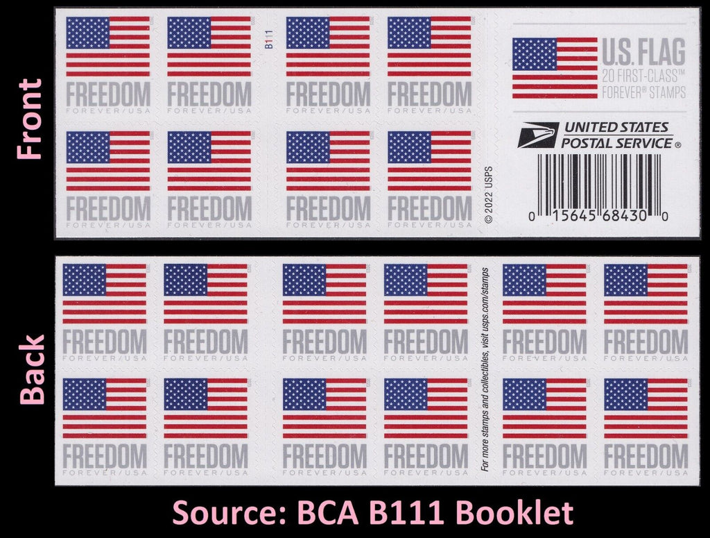 U.S. Flag 2023 Forever First Class Postage Stamps 