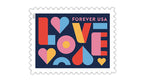 Love 2021 Forever Stamps